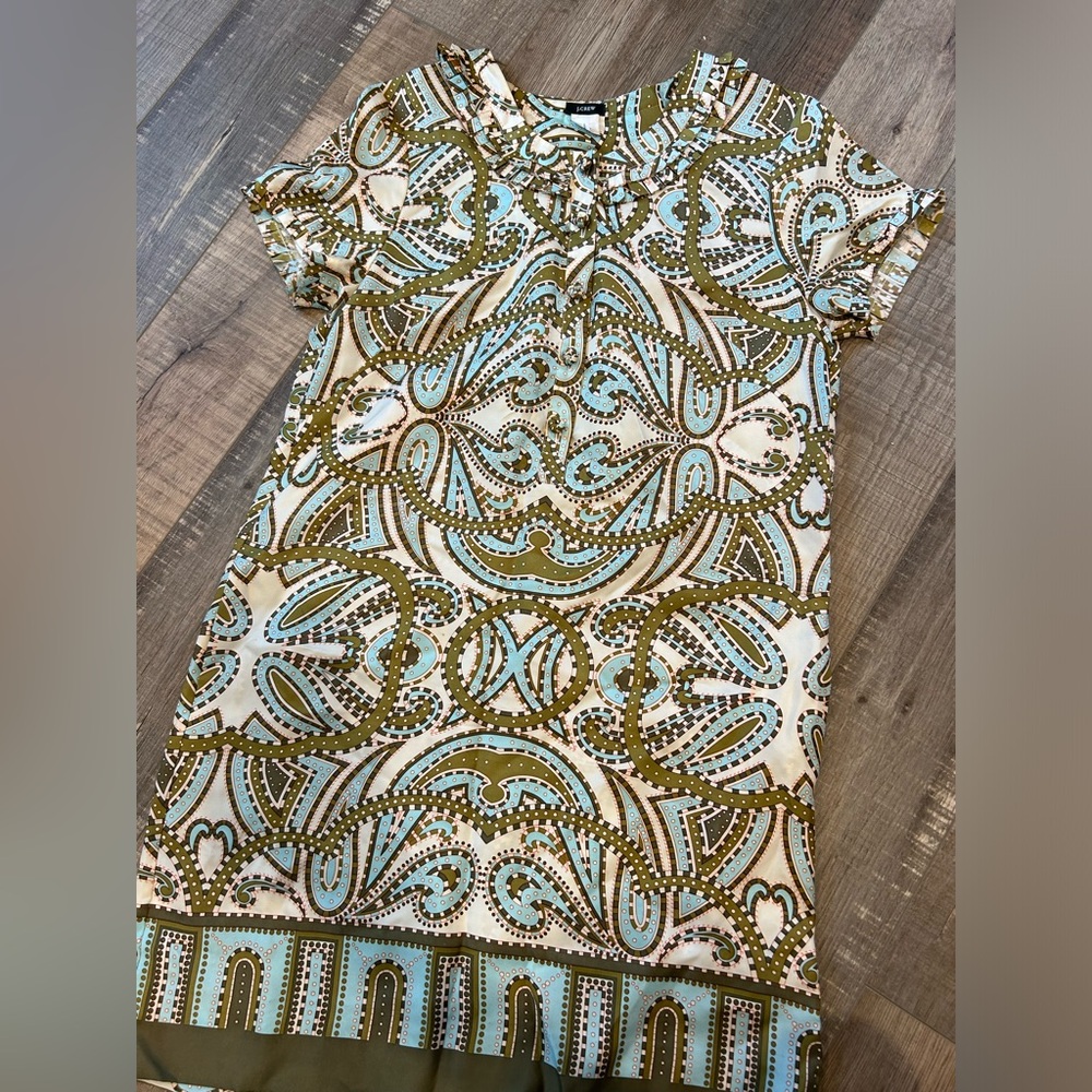 J. Crew 100% silk dress